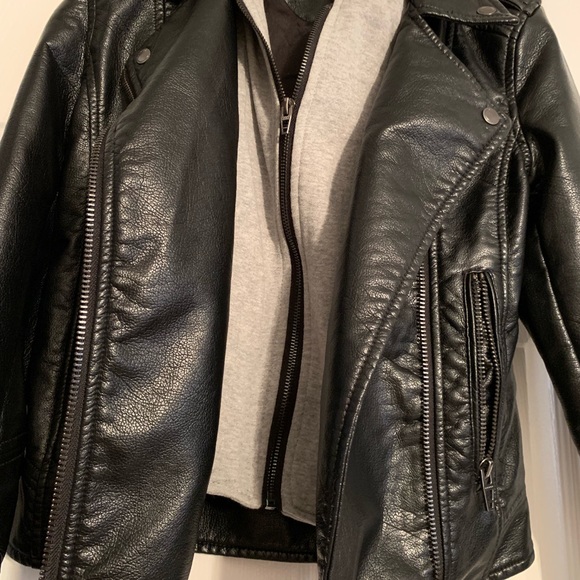 BLANK NYC Hooded Faux Leather Jacket - Picture 4 of 4